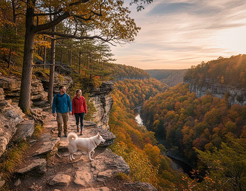  Conkle’s Hollow Rim Trail